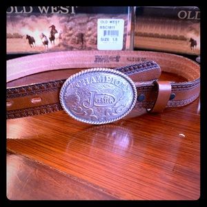 ❌SOLD❌Kids Justin cowboy belt